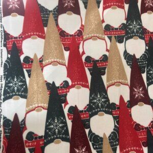 2.25 yards of Christmas Fabric Fleece 59" W